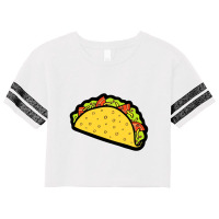 It's Taco Time! In Pink! Scorecard Crop Tee | Artistshot