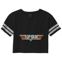 Top Gun Distressed Scorecard Crop Tee | Artistshot