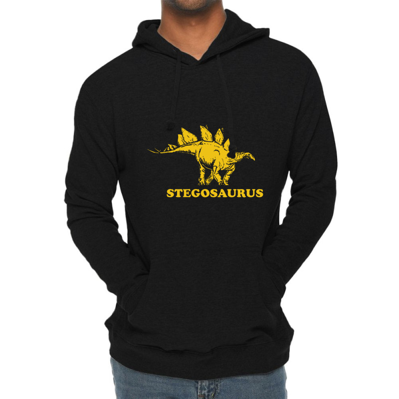 Stegosaurus Dinosaur Lightweight Hoodie | Artistshot