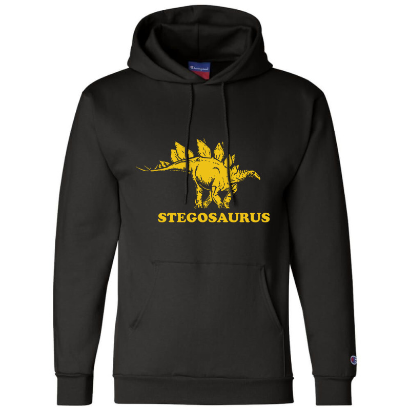 Stegosaurus Dinosaur Champion Hoodie | Artistshot