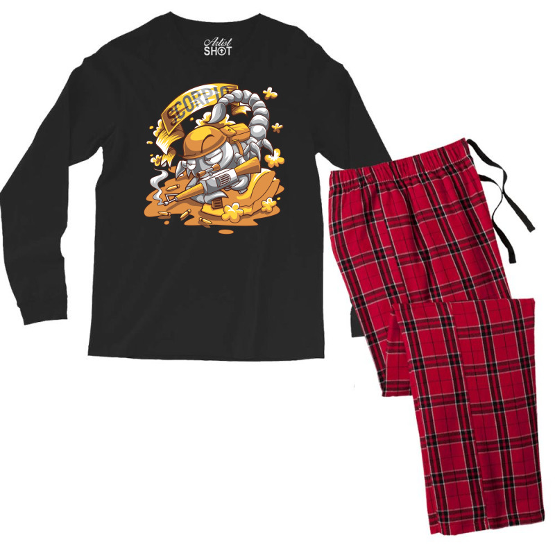 Scorpio Men's Long Sleeve Pajama Set | Artistshot