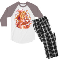 Libra Men's 3/4 Sleeve Pajama Set | Artistshot