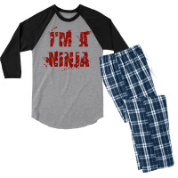 I'am Ninja Men's 3/4 Sleeve Pajama Set | Artistshot