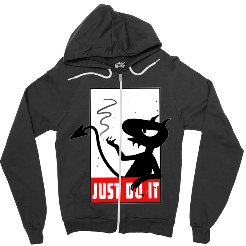 Just Do It Zipper Hoodie | Artistshot