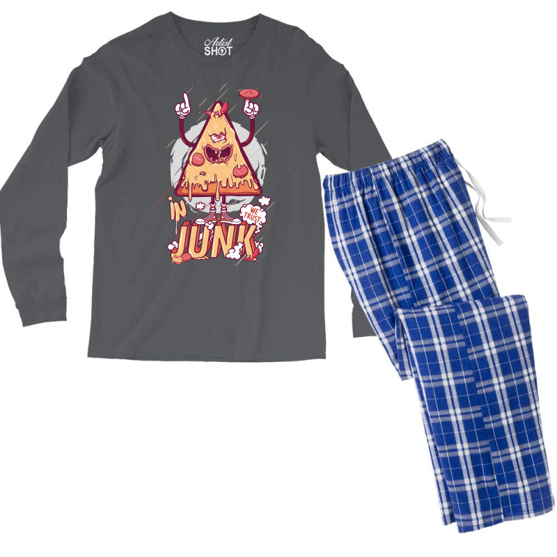 We Trust Junk Men's Long Sleeve Pajama Set | Artistshot