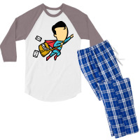 Post Man Men's 3/4 Sleeve Pajama Set | Artistshot