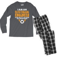 I Am An Electrical Engineer Men's Long Sleeve Pajama Set | Artistshot