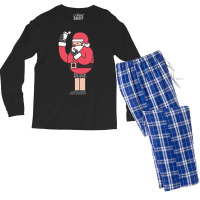 Santa Take A Selfie Before Xmas Men's Long Sleeve Pajama Set | Artistshot