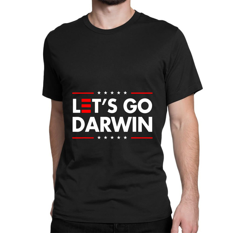 Let's Go Darwin Classic T-shirt by trasheatercomicsart | Artistshot