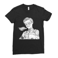 Captain Man Danger Force Ladies Fitted T-shirt | Artistshot