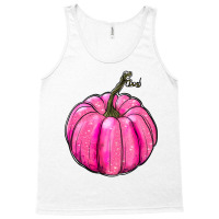 Breast Cancer Awereness Pumpkin Tank Top | Artistshot