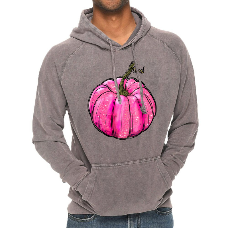 Breast Cancer Awereness Pumpkin Vintage Hoodie | Artistshot