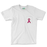 Breast Cancer Ribbon Pocket T-shirt | Artistshot