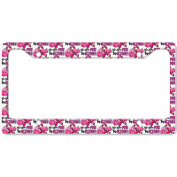 In October We Wear Pink License Plate Frame | Artistshot