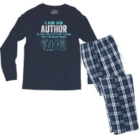 I Am An Author... Men's Long Sleeve Pajama Set | Artistshot