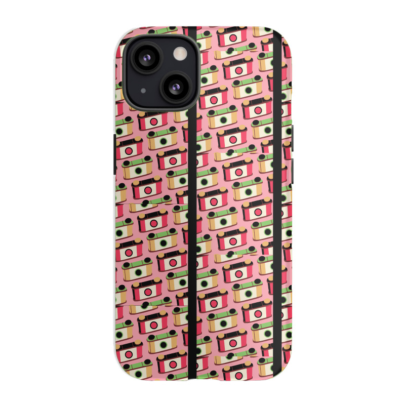 Pinhole Camera T  Shirt Retro Pinhole Camera Pattern   Spring Seasonal Iphone 13 Case | Artistshot