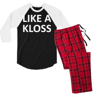 Like A Kloss Men's 3/4 Sleeve Pajama Set | Artistshot