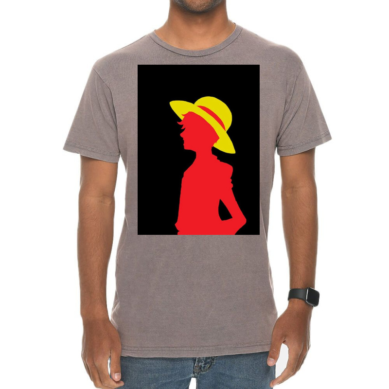 Monkeydluffy Silhoutte Vintage T-Shirt by TobyShop | Artistshot