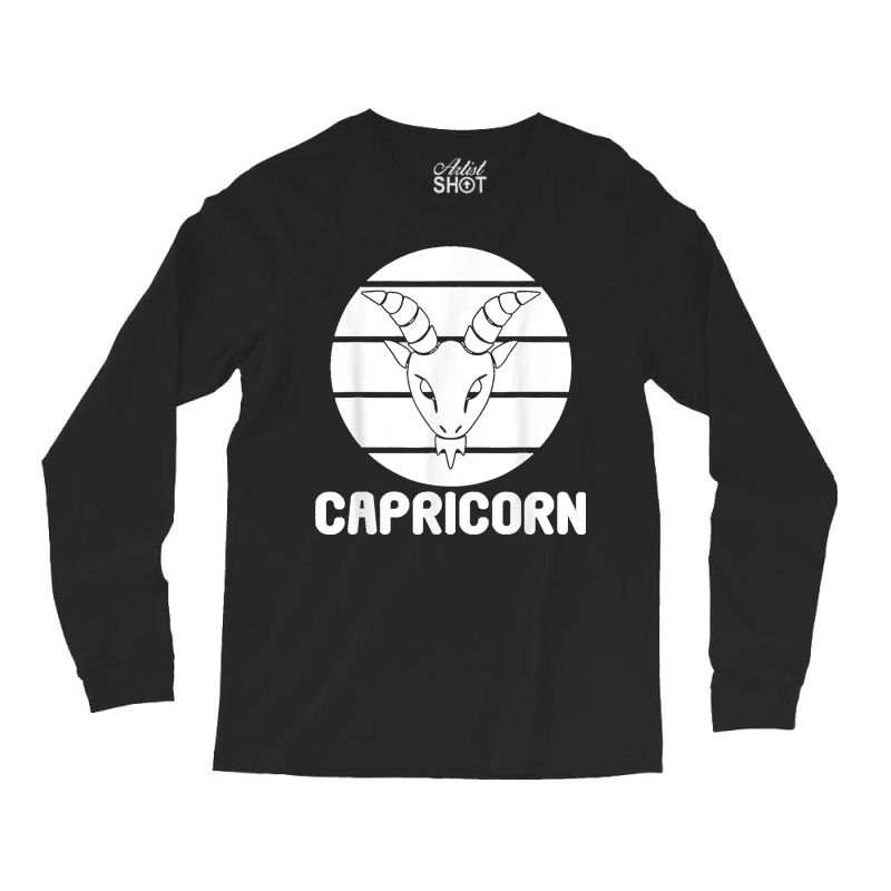 Astrology Funny   Capricorn T Shirt Long Sleeve Shirts | Artistshot