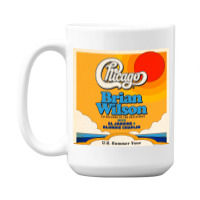 Chicago And Brian Wilson Summer 15 Oz Coffee Mug | Artistshot