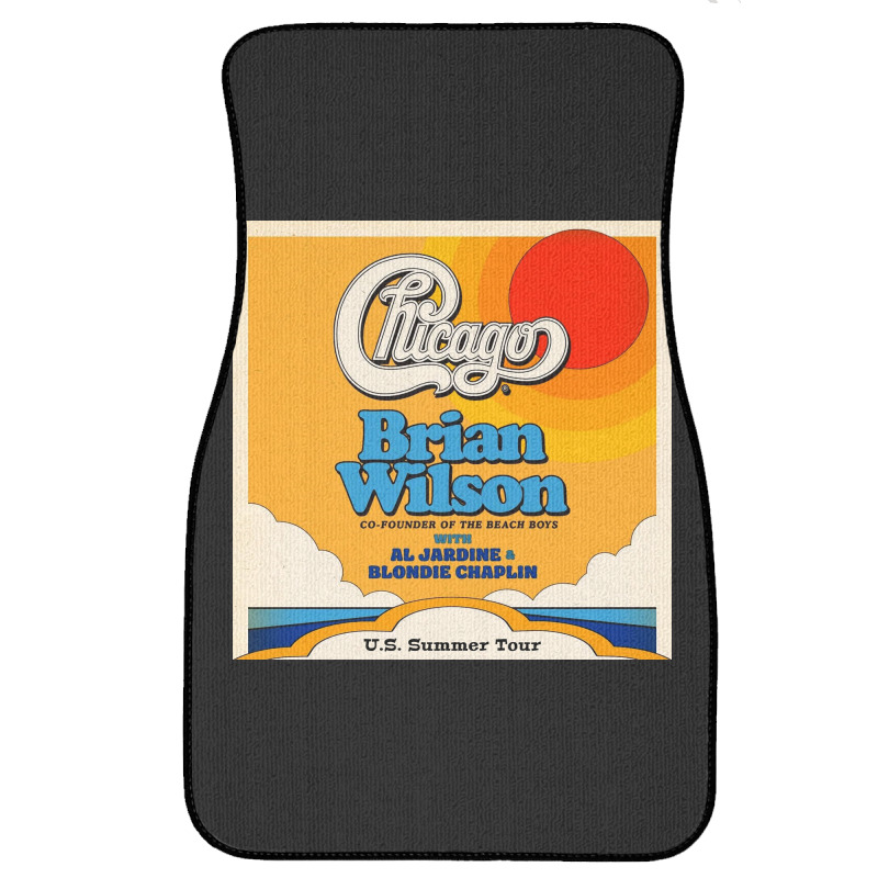 Chicago And Brian Wilson Summer Front Car Mat | Artistshot