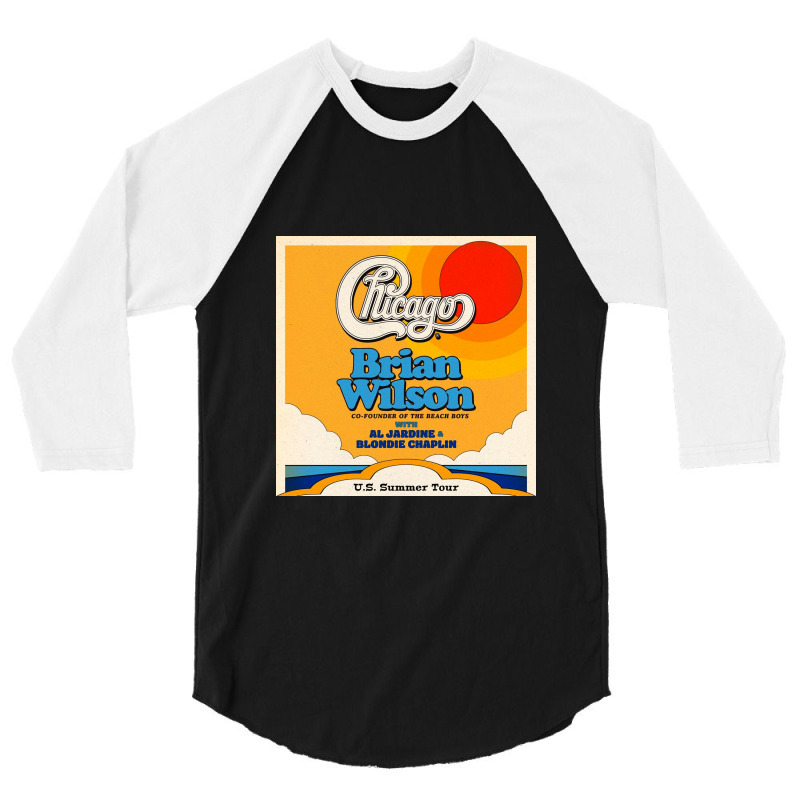 Chicago And Brian Wilson Summer 3/4 Sleeve Shirt | Artistshot