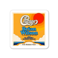 Chicago And Brian Wilson Summer Sticker | Artistshot