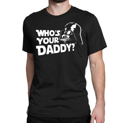 Custom Darth Vader Who's Your Daddy Funny Ladies Curvy T-shirt By