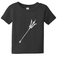 Poseidon Symbol   Trident Greek God Mythology Baby Tee | Artistshot