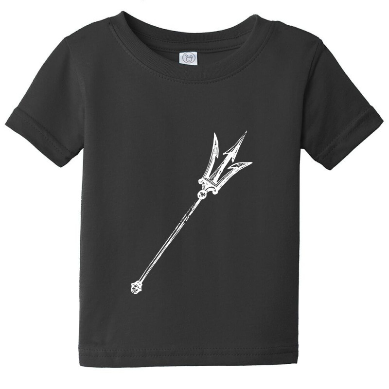 Poseidon Symbol   Trident Greek God Mythology Baby Tee | Artistshot