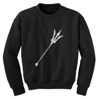 Poseidon Symbol   Trident Greek God Mythology Youth Sweatshirt | Artistshot