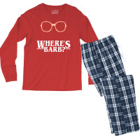 Where's Barb Men's Long Sleeve Pajama Set | Artistshot