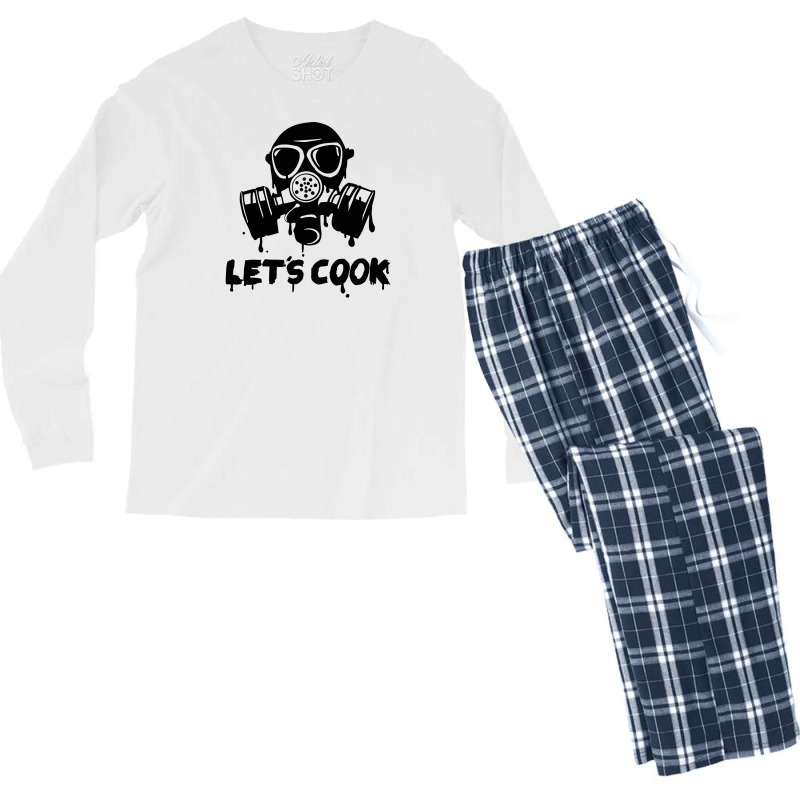 Let's Cook Men's Long Sleeve Pajama Set | Artistshot