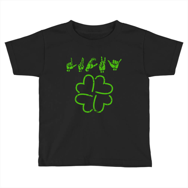 Lucky Sign Language Toddler T-shirt by trasheatercomicsart | Artistshot