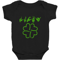 Lucky Sign Language Baby Bodysuit | Artistshot