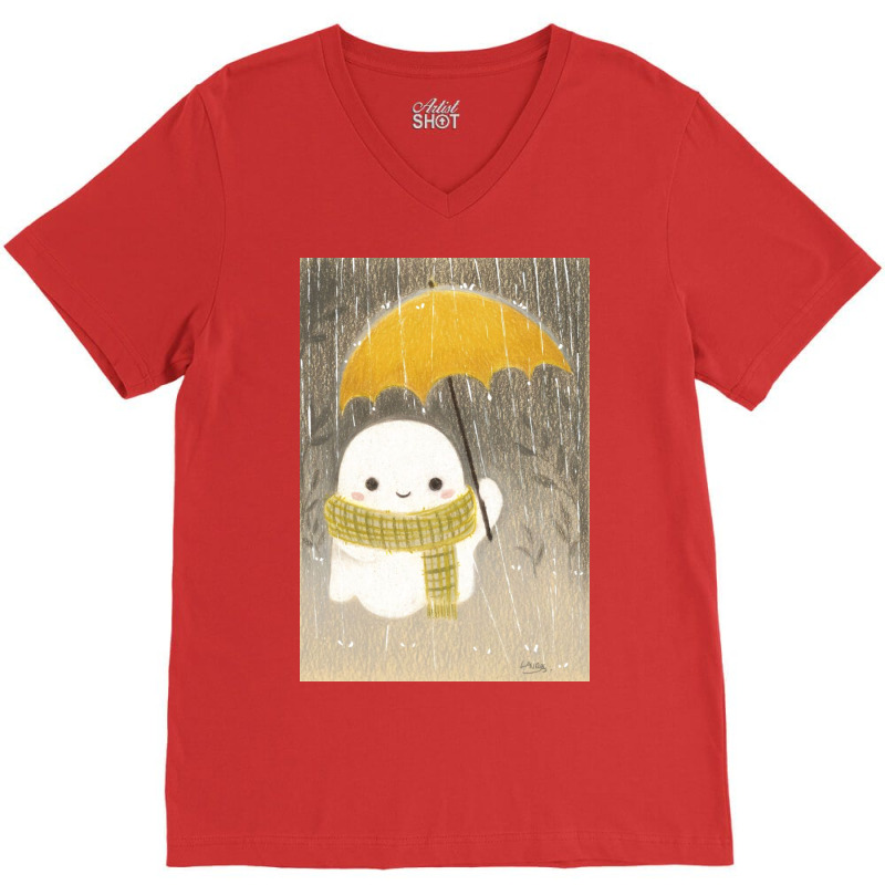 Phoebe It's Raining V-neck Tee | Artistshot