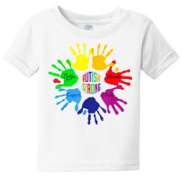 Autism Awareness Shirt Sign Language Hand Puzzle Support T Shirt Baby Tee | Artistshot