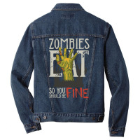 Halloween T Shirtscary Halloween T Shirt (1) Men Denim Jacket | Artistshot