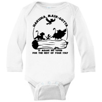 Hakuna Mask Gotta Long Sleeve Baby Bodysuit | Artistshot