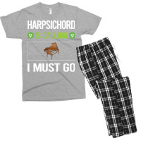 Harpsichord T Shirtit Is Calling I Must Go Harpsichord Harpsichordist Men's T-shirt Pajama Set | Artistshot