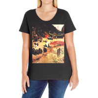 Famous Paintings T  Shirt Fishing Boats At Capri T  Shirt Ladies Curvy T-shirt | Artistshot