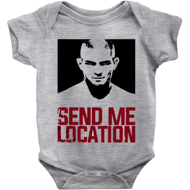 Send Me Location Baby Bodysuit by bintang69 | Artistshot