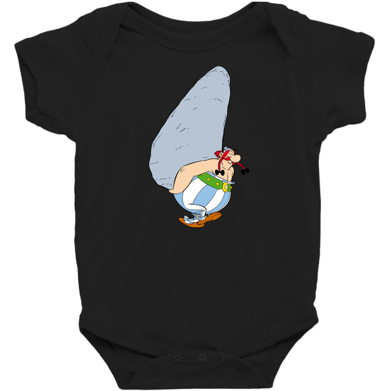 Obelix Asterix Baby Bodysuit by qimanariski | Artistshot