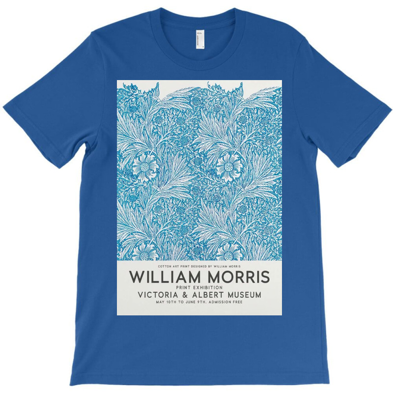 Mid William Morris Marigold 1875 Vintage Poster Reproduction T-Shirt by David J | Artistshot