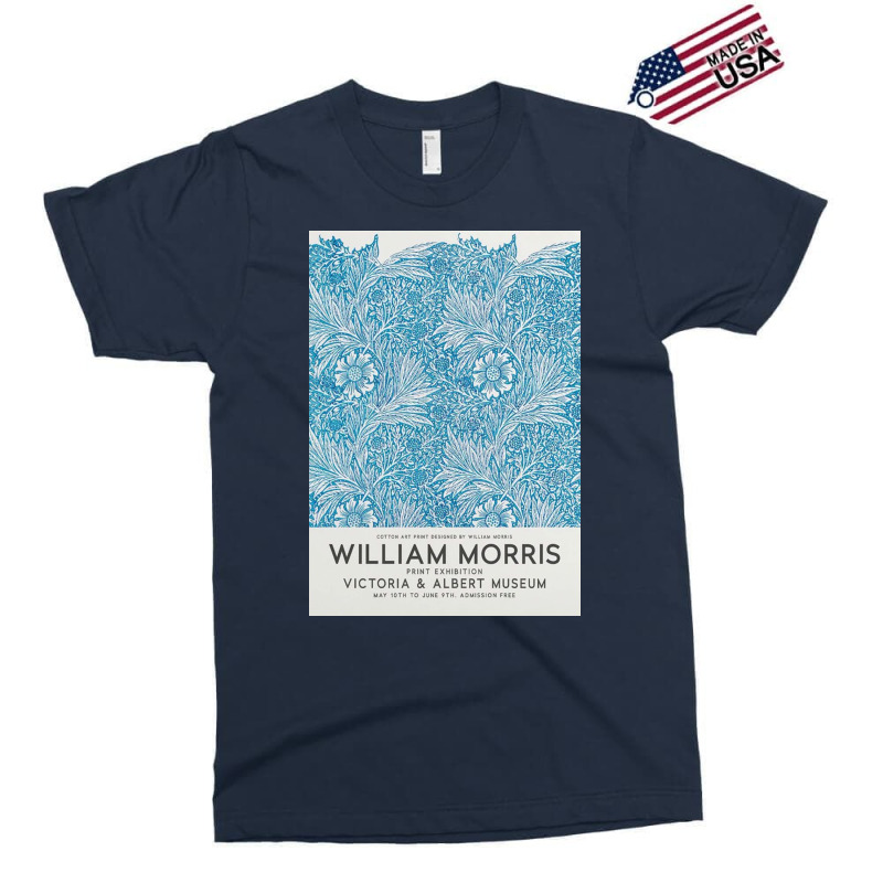 Mid William Morris Marigold 1875 Vintage Poster Reproduction Exclusive T-shirt by David J | Artistshot