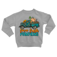 Farm Fresh Pumpkins Truck Toddler Sweatshirt | Artistshot