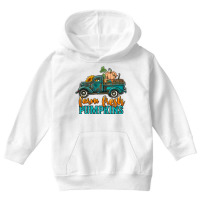 Farm Fresh Pumpkins Truck Youth Hoodie | Artistshot