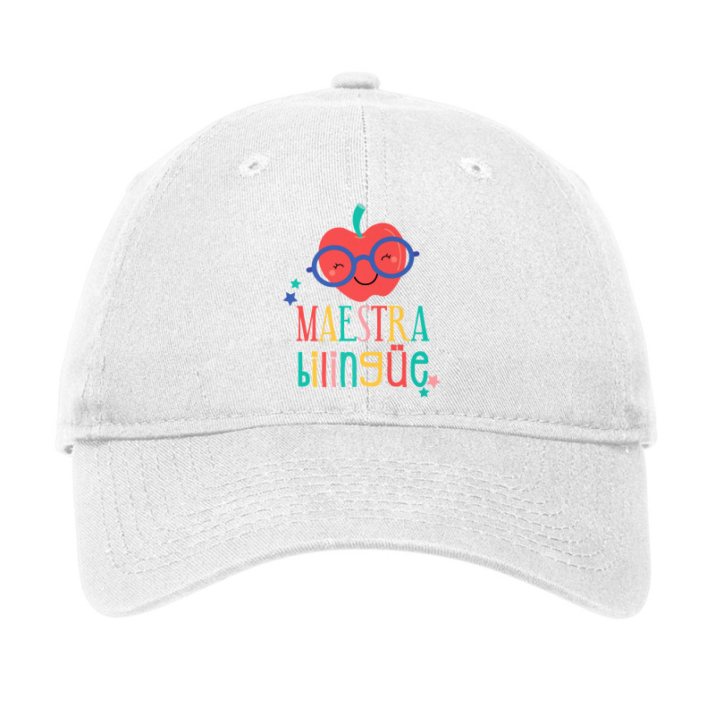 Cute Maestra Bilingue Bilingual Teacher Premium T Shirt Adjustable Cap by puawhla | Artistshot