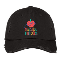 Cute Maestra Bilingue Bilingual Teacher Premium T Shirt Vintage Cap | Artistshot