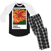 Kusama Flower4 Men's 3/4 Sleeve Pajama Set | Artistshot